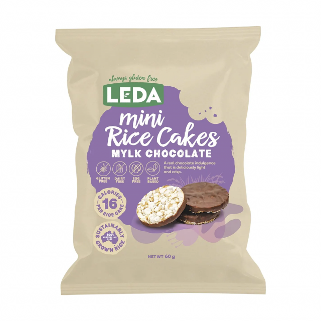 Mini Rice Cakes - Mylk Chocolate 60g