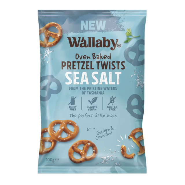 Pretzel Twists - Sea Salt 100g