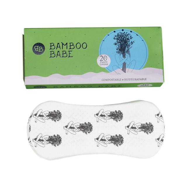 Bamboo Panty Liners 20pk