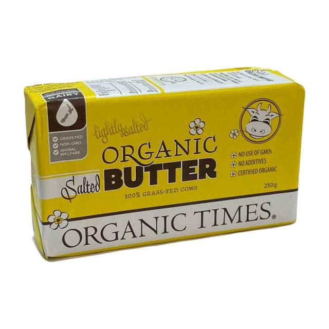 Organic Butter - Salted 250g