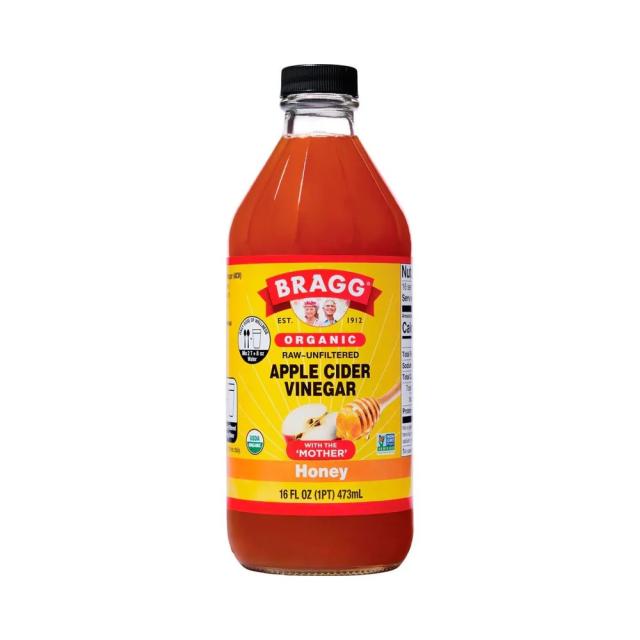 Organic Apple Cider Vinegar & Honey - Unfiltered with The Mother 473ml