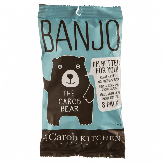 Banjo Carob Bear 8pk