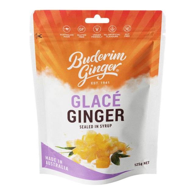 Glace Ginger Sealed in Syrup 125g