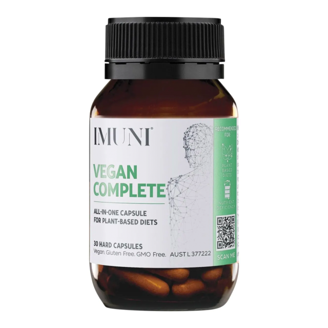 Vegan Complete All-In-One for Plant-Based Diets - 30 Caps