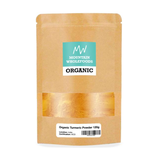 Organic Turmeric Powder 120g