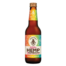 Load image into Gallery viewer, Organic Hemp &amp; Kombucha Tonic - Tropical Sunrise 330ml
