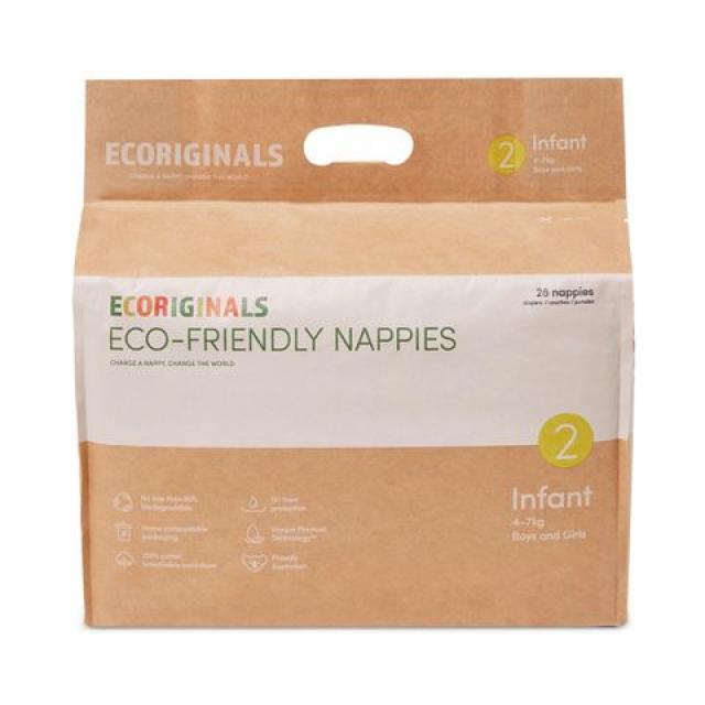 Infant Nappies Size 2 (4-7kg) - 28 Pack