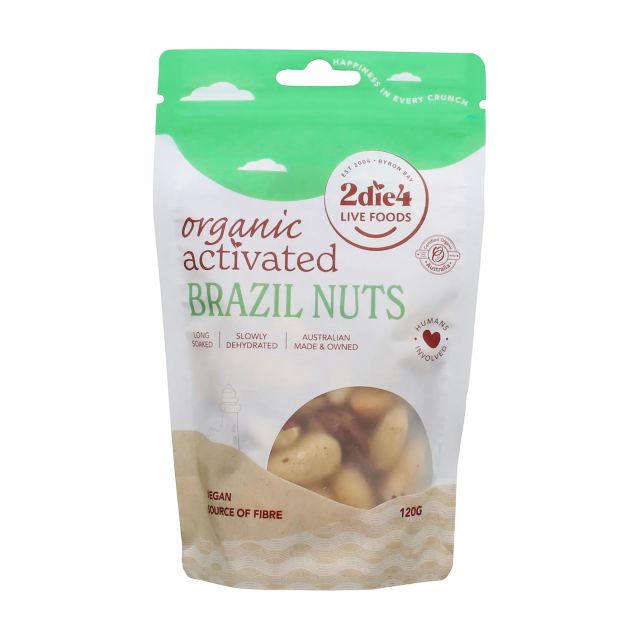 Organic Activated Brazil Nuts 120g