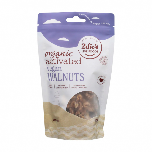 Organic Activated Walnuts 120g