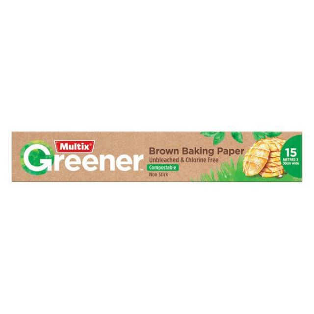 Greener Brown Baking Paper 15m