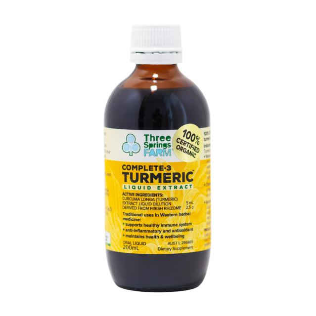 Organic Turmeric Extract 200ml