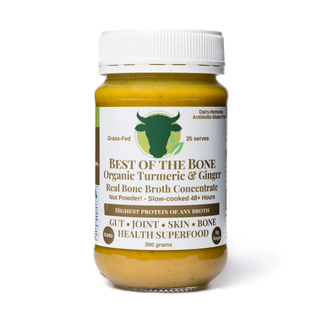 Bone Broth Concentrate - Organic Turmeric Ginger Black Pepper 390g