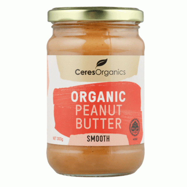 Organic Peanut Butter Smooth 300g