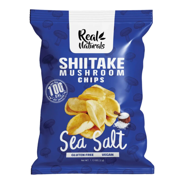 Shiitake Mushroom Chips - Sea Salt 32g