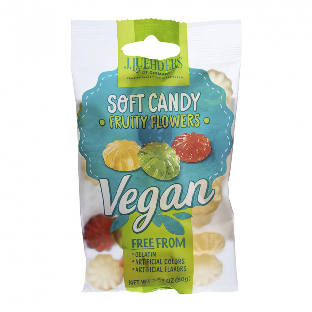 Soft Vegan Candy - Fruity Flowers 80g