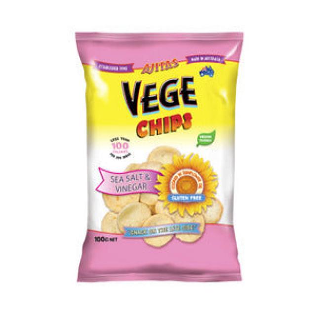 Vege Chips - Sea Salt & Vinegar 100g