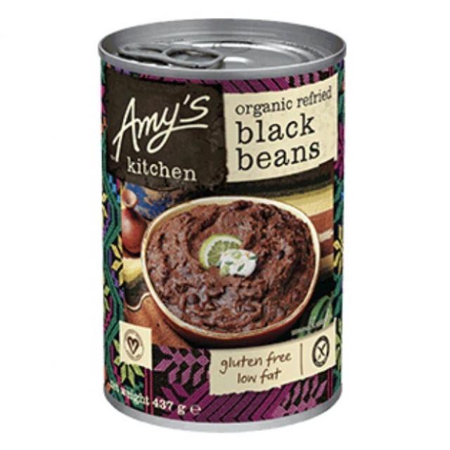 Organic Refried Black Beans 416g