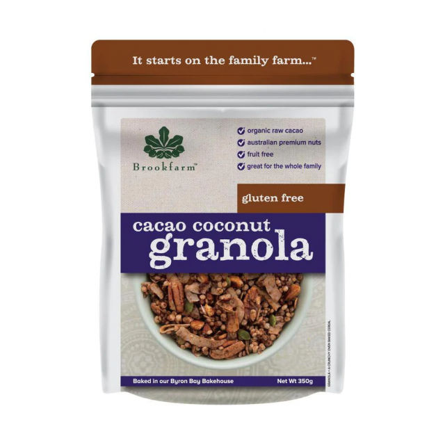 Gluten Free Granola - Cacao Coconut 350g