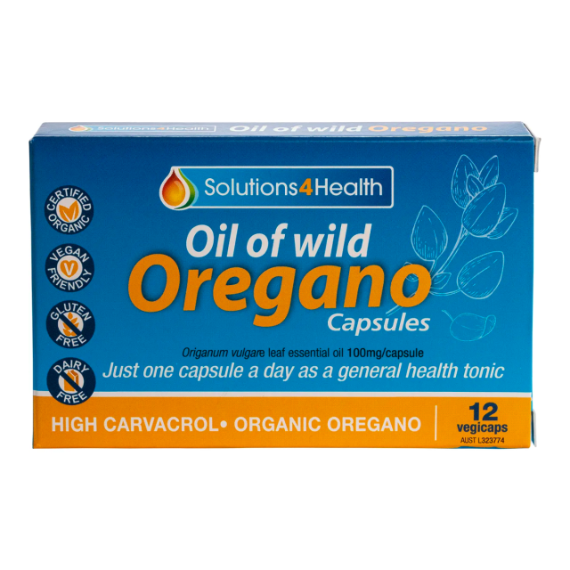 Oil of Wild Oregano VegeCaps - 12 Caps