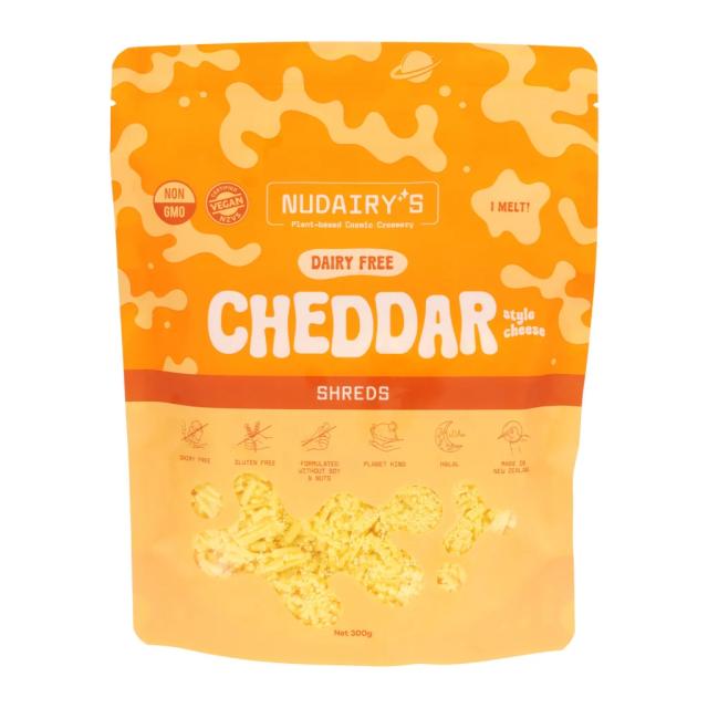 Vegan Shredded Cheddar 300g
