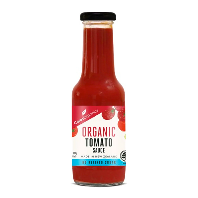 Organic Tomato Sauce - Low Sugar 290ml
