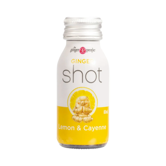Ginger Shot - Lemon & Cayenne 60ml
