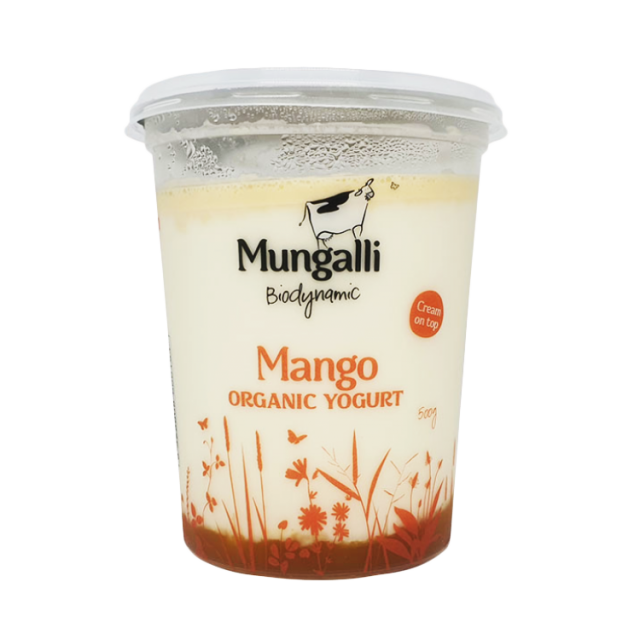 Organic Yogurt - Mango 500g