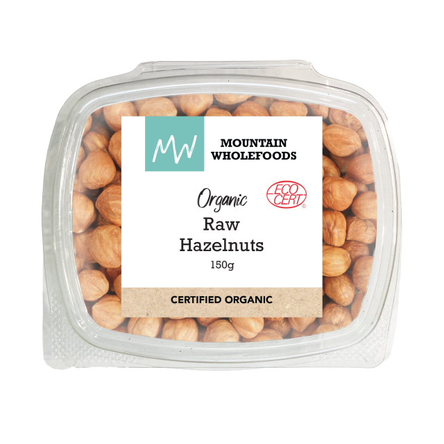 Organic Raw Hazelnuts 150g