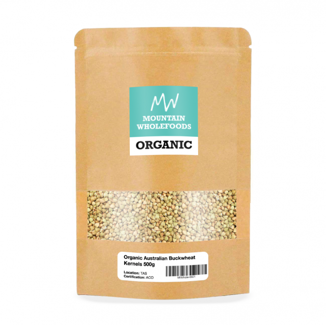 Organic Australian Buckwheat Kernels 500g