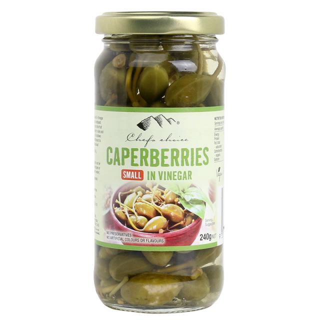 Caperberries In Vinegar (small) 240g