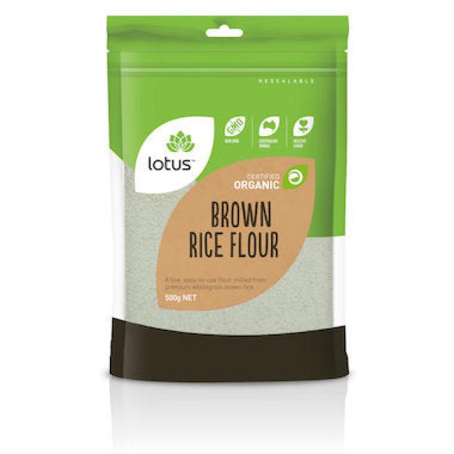 Organic Rice Flour Brown 500g