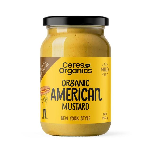 Organic American Mustard 200g
