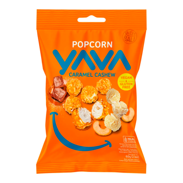 Popcorn - Caramel Cashew 60g