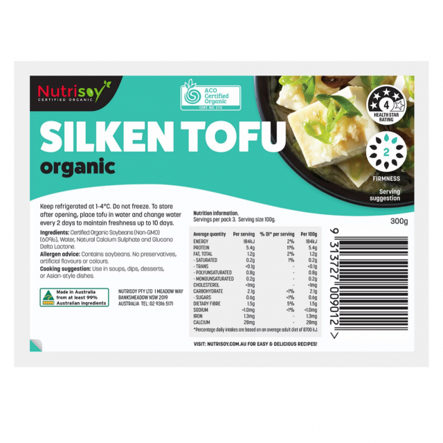 Silken Tofu 300g