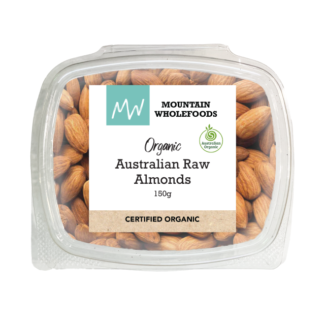 Organic Australian Raw Almonds 150g