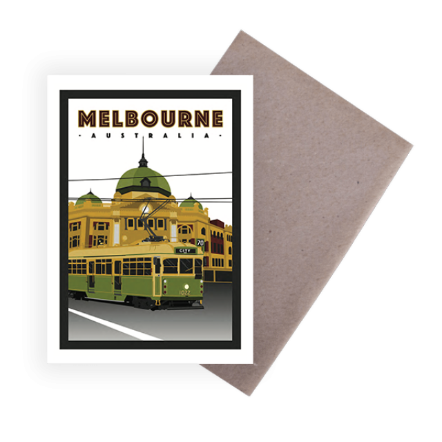 Melbourne, Australia A6 Card