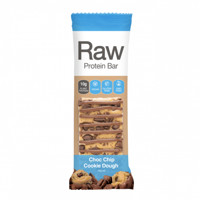 RAW Protein Bar Choc Chip Cookie Dough 40g