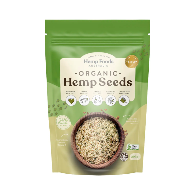 Organic Hemp Seed 250g