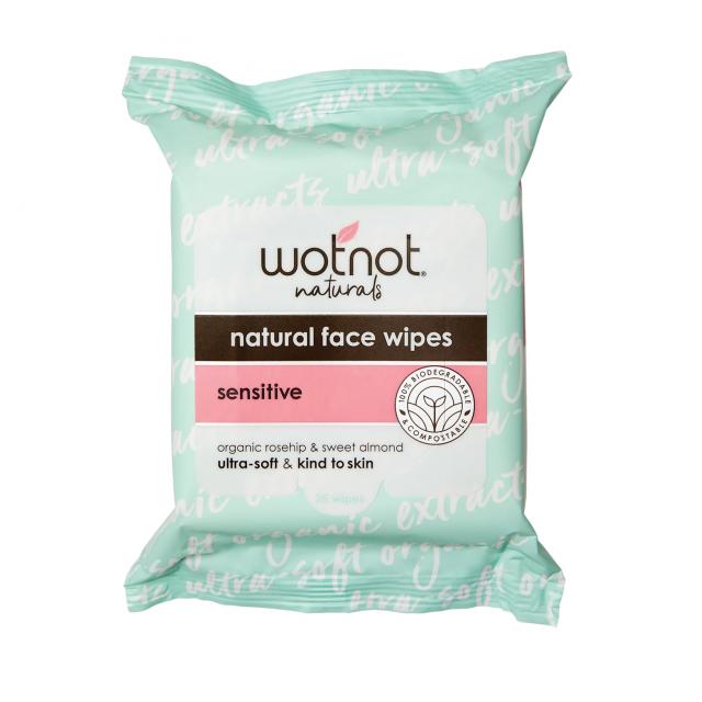 Natural Face Wipes 25pk