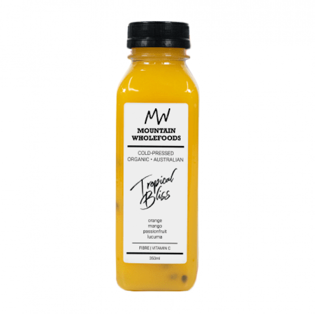 Organic Cold-Pressed Juice - Tropical Bliss 350ml