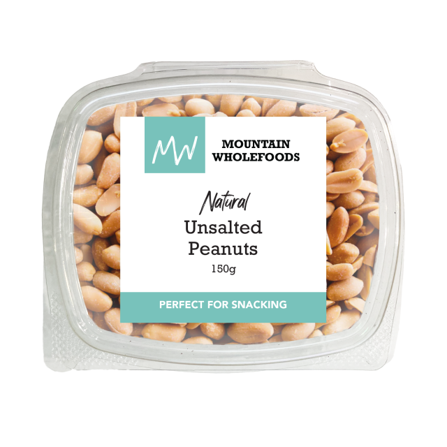 Natural Unsalted Peanuts 150g